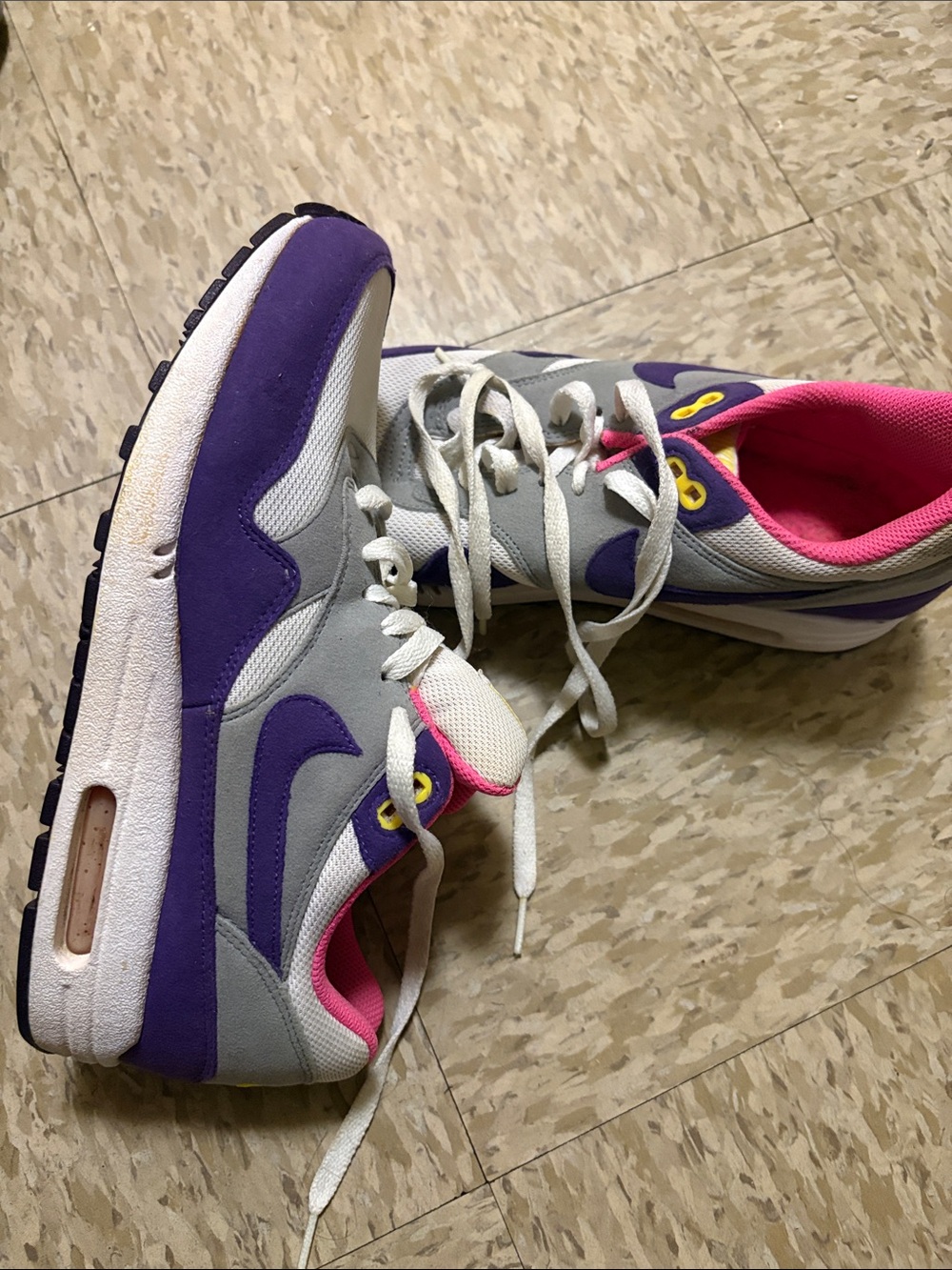 Nike Women’s Purple, Gray & Pink Athletic Sneakers